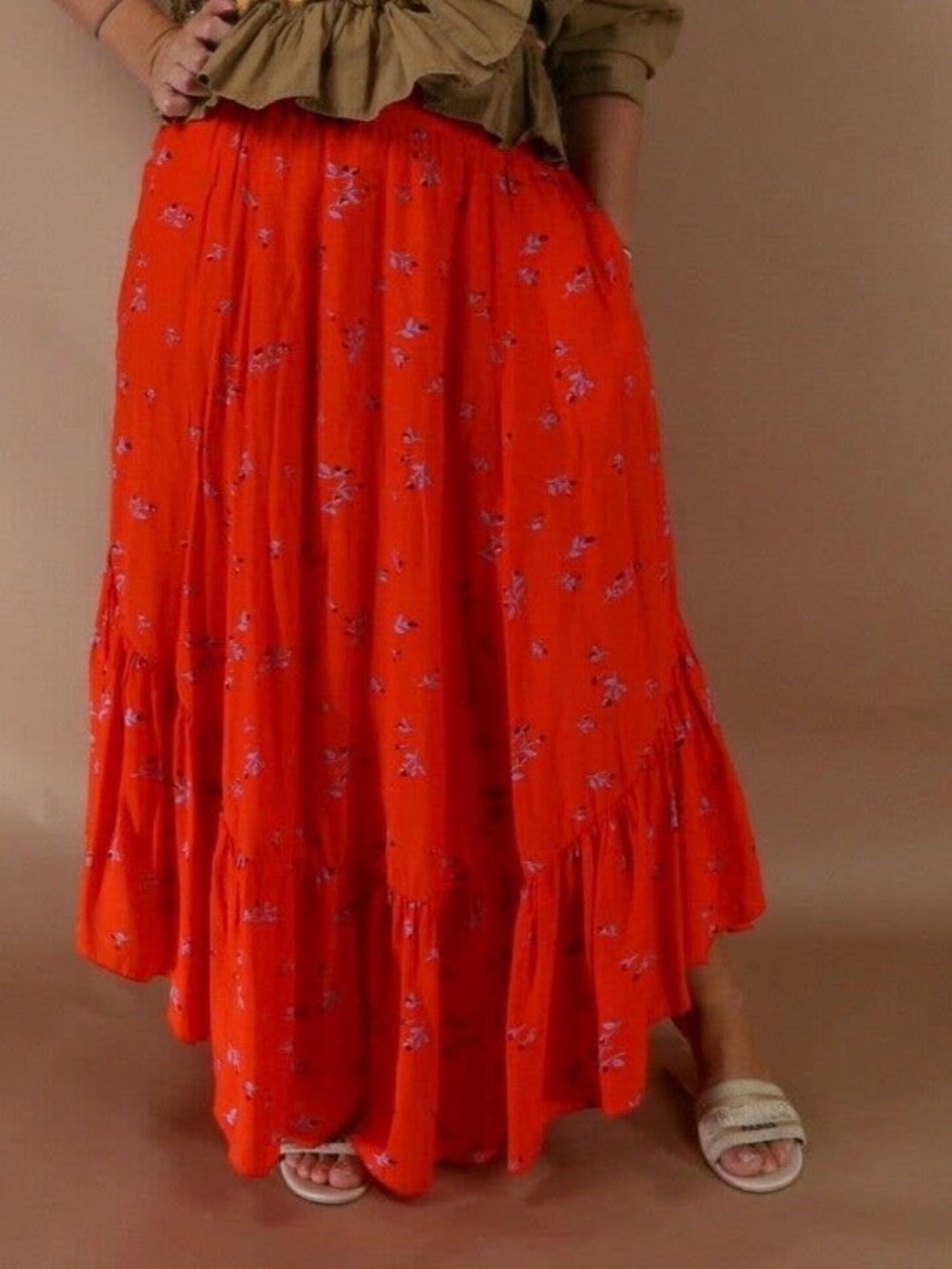 Free People FP One Clover Printed Skirt